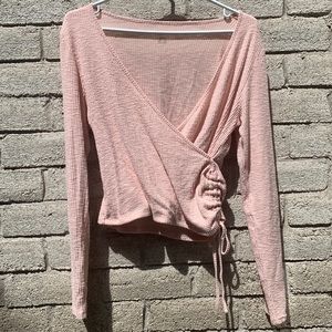 Blush American Eagle Long sleeve top